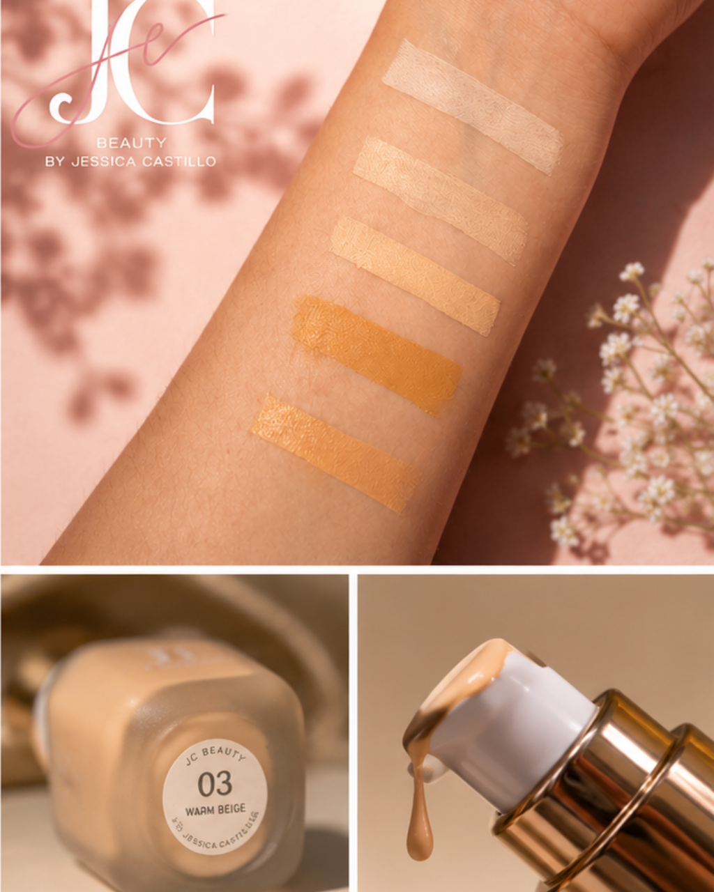 JC Beauty Cover All Foundation
