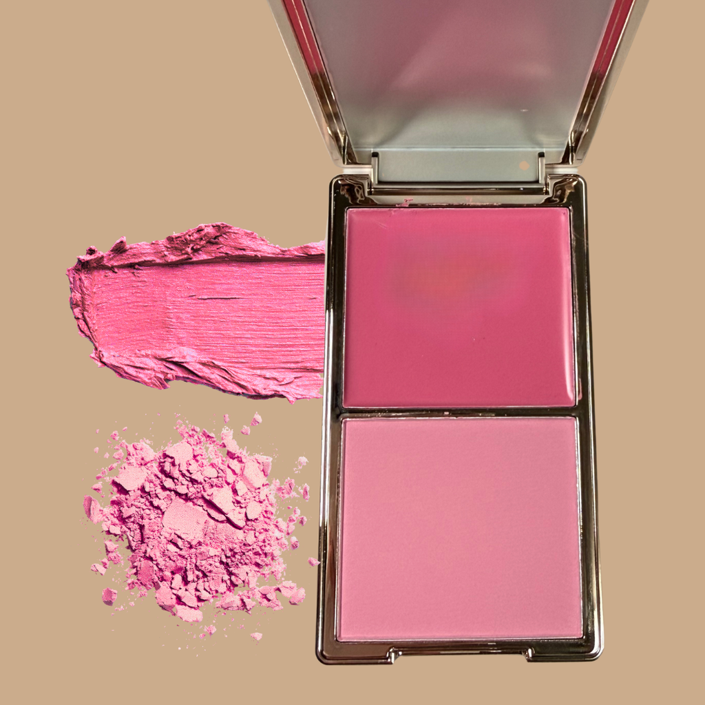 JC Beauty Blush Duo | Cream & Powder Blush