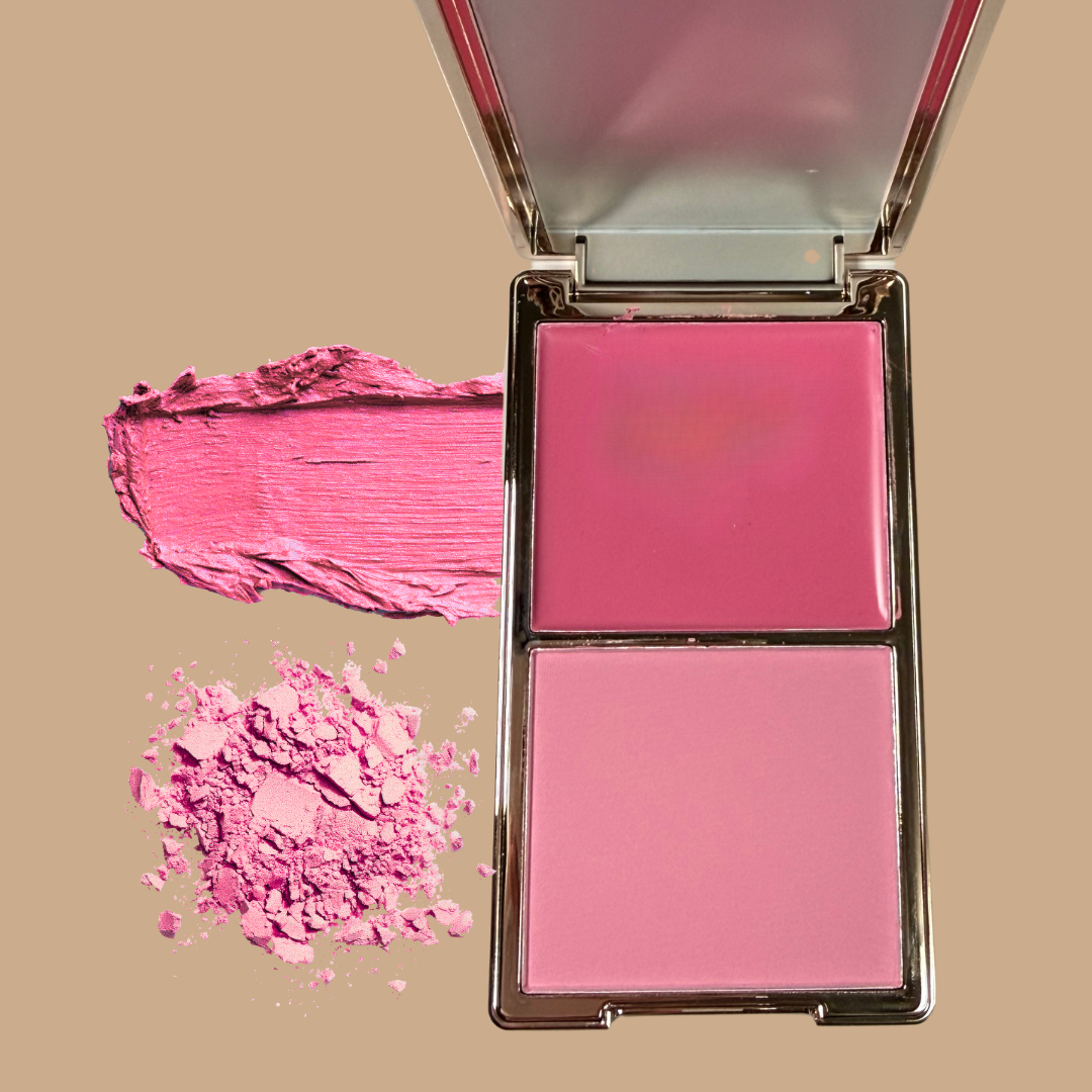 JC Beauty Blush Duo | Cream & Powder Blush