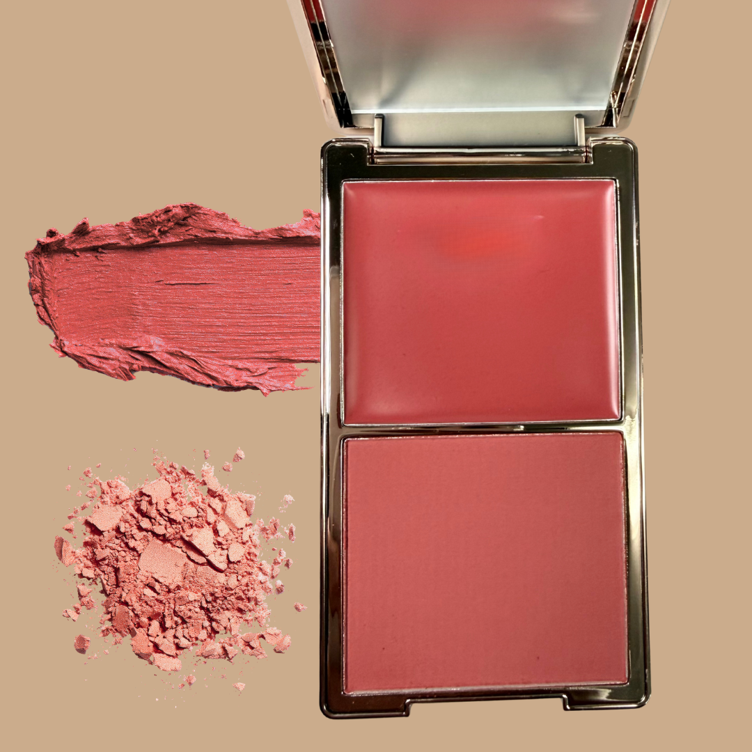 JC Beauty Blush Duo | Cream & Powder Blush