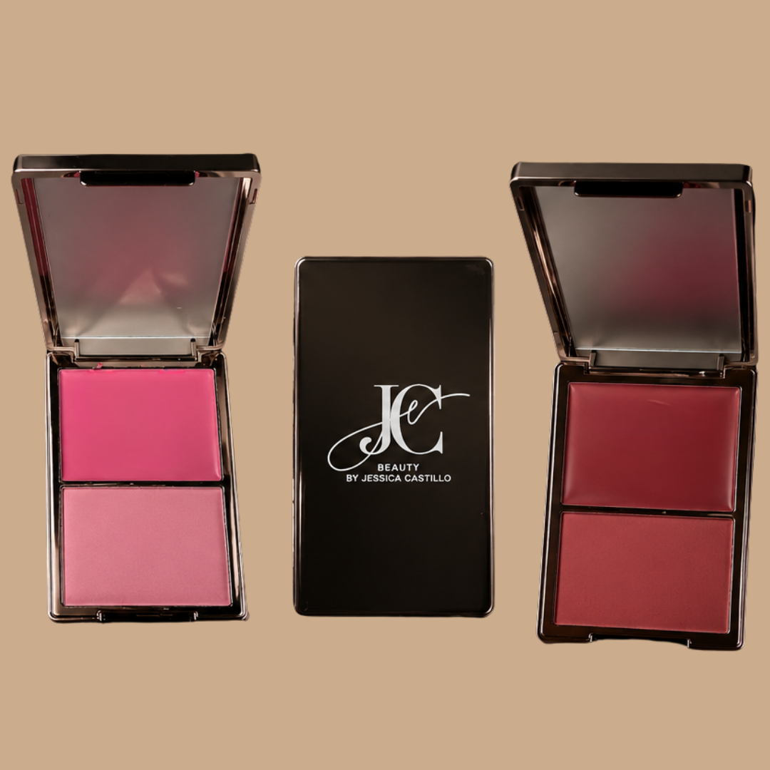 JC Beauty Blush Duo | Cream & Powder Blush